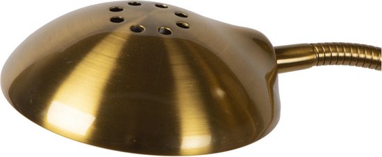 Lucide ZENITH - Lampe de lecture - LED à intensité variable - 3000K - Or mat / Laiton