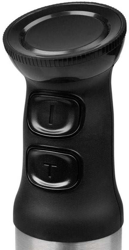 Mixeur plongeant Tristar 1200 W - MX-4855 - 5 vitesses - avec verre doseur - en acier inoxydable