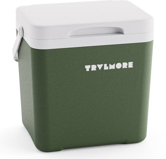 TRVLMORE Cool Box 7L - Frigobox - Elément de refroidissement inclus - Cool Box Small - Vert