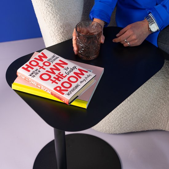 Spinder Design Table d'appoint NOORA - Noir - 50 High - Acier
