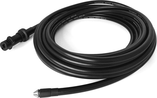 Techweise - Tuyau d'égout pour Kärcher K2 à K7 - 15M - Avec buses haute pression avant