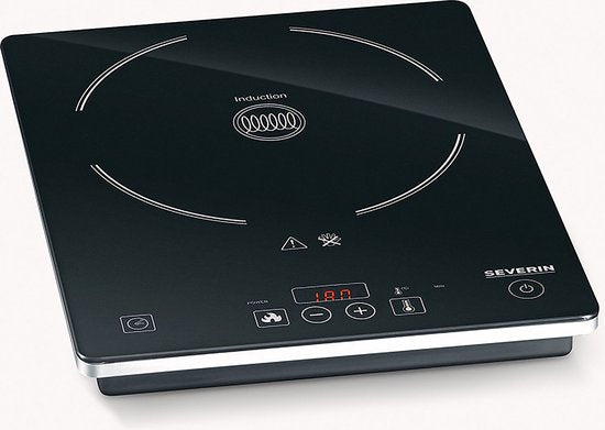 Severin KP 1071 - Plaque de cuisson à induction - 1 zone de cuisson - minuterie - sécurité enfants - 2 000 watts - prise standard