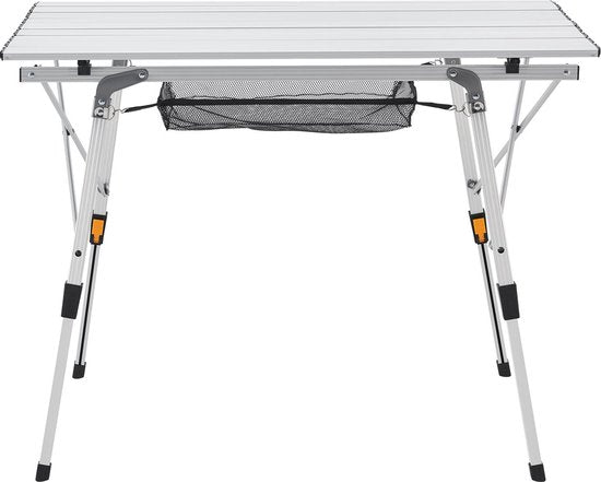 Table de camping pliante et rabattable Picco - Aluminium - 90 x 50 x 67 cm