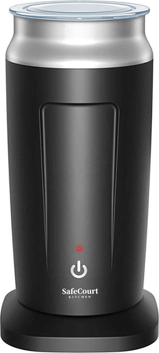 Safecourt Kitchen Milk Frother - Mousseur à lait électrique - Noir - 4 en 1 - Facile à utiliser - 500W - sans BPA