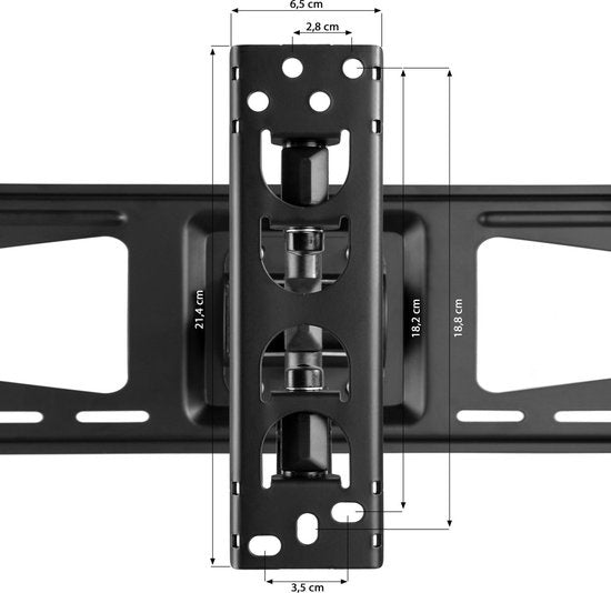 TecTake - Support mural TV 26-55 pouces VESA max 400*400 -rotatif- 402609