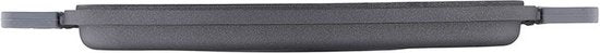 Bergner Infinity Chefs Grill Plate 42 X 22 Cm - Fonte d'aluminium - Poignées Soft-Touch