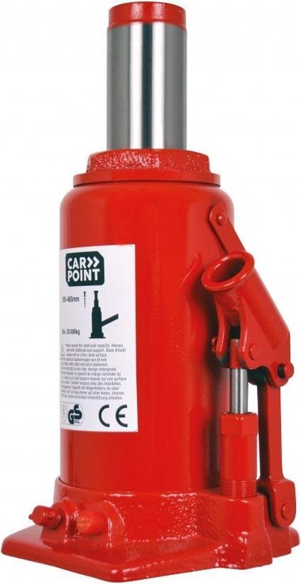 Carpoint Hydraulic Pot Jack 30 Ton | Jack 30,000KG pour voiture, caravane, remorque