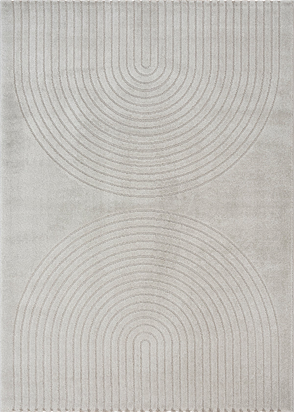 Tapis Eclipse 2320 – Gris – Hauteur des poils : 12 mm – Tapis tissé à la machine