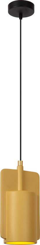 Lucide NINJA - Suspension - Ø 11,5 cm - 1xE27 - Jaune - Japandi
