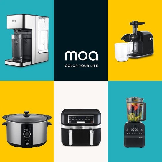 Mijoteuse MOA Digital 6,5 litres - acier inoxydable - sans BPA - SC65D