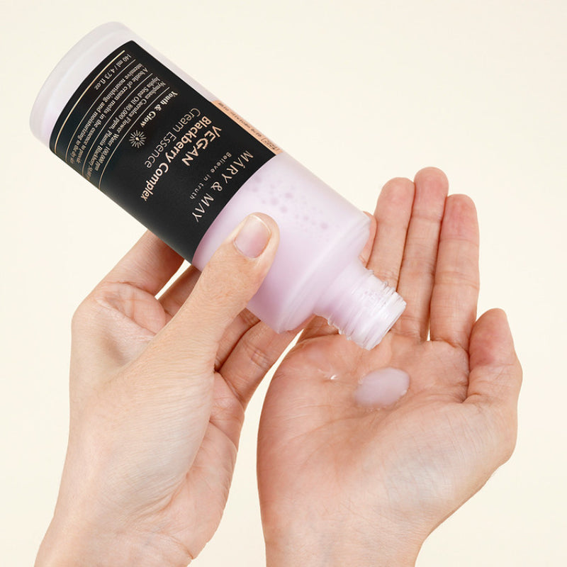 Mary&May Vegan Blackberry Complex Cream Essence - 140 ml - Crème-en-essence hydratante intense