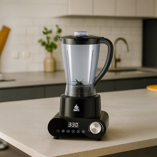 MATTI® 5-in-1 - Robot ménager - 1500 watts - Robot ménager - Robot ménager multifonctions | Blender - Hachoir - Presse-agrumes - Broyeur de glace
