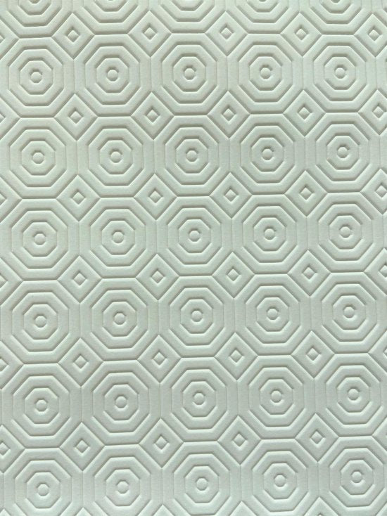 Mistral Home Protection de table - Gommtex - 110 x 110 cm - Blanc