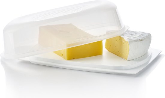 Tupperware CheeSmart Max Large – Boîte de conservation pour fromage avec CondensControl – Sans BPA
