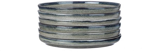 assiette ZEN Ø17cm - 6 pièces - Naturel