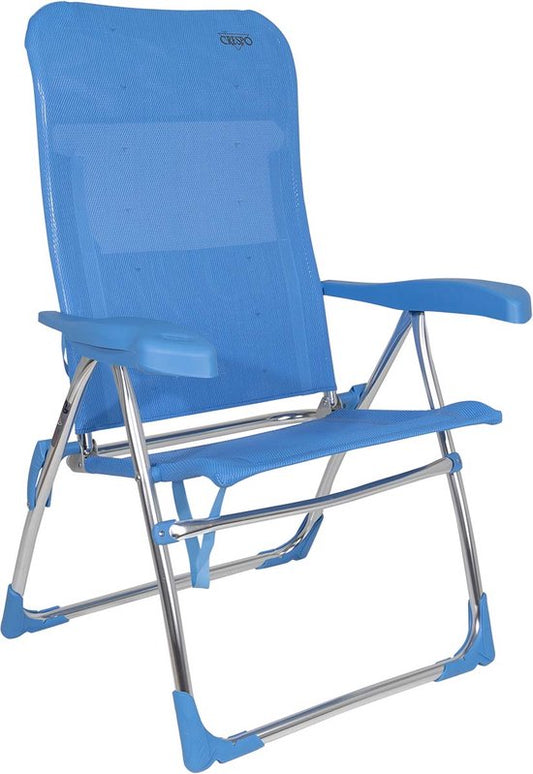 Crespo - Chaise de plage - AL/206 - Bleu