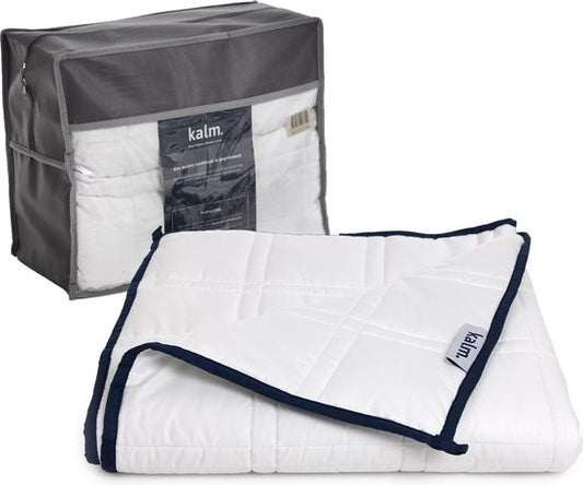Couverture double lestée Kalm 13 KG - 200 x 220 CM - 7 couches - Couverture lestée - Couverture lourde