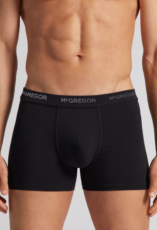 McGregor - Caleçons 3-pack Boxers pour hommes - Noir - Taille L