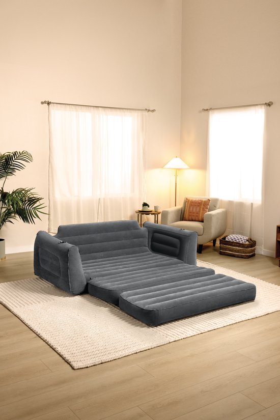 Canapé gonflable convertible Intex Pull-Out - 231 x 203 x 66 cm