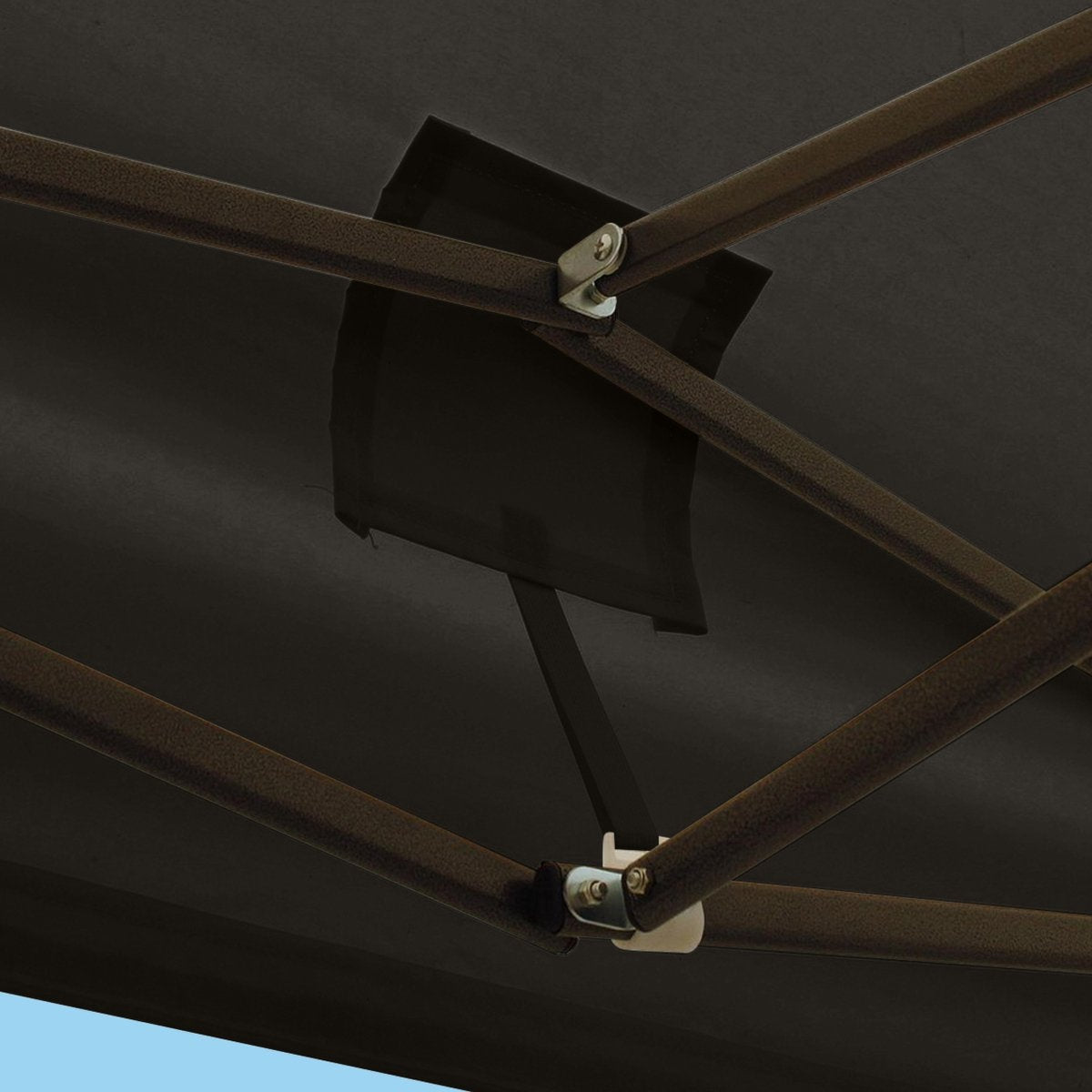 Chapiteau de jardin LifeGoods - 3x6 m - Pliable - Etanche - Parois - Sac de transport à roulettes - Anthracite