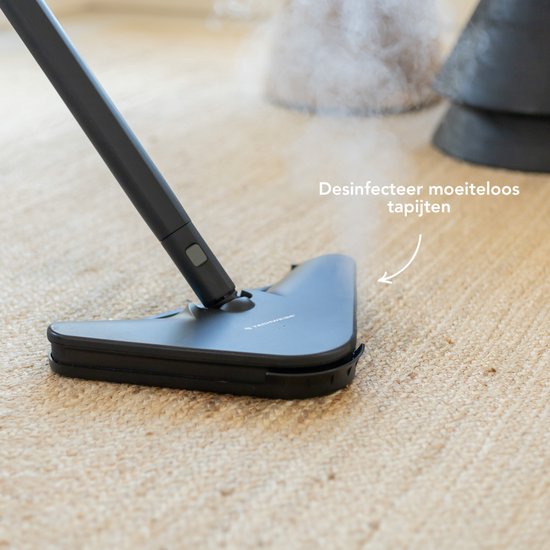 Techweise TS2 Nettoyeur vapeur - 100+ surfaces - 50 minutes de vapeur - 4 bar - Machine à nettoyer - Nettoyeur vapeur sol