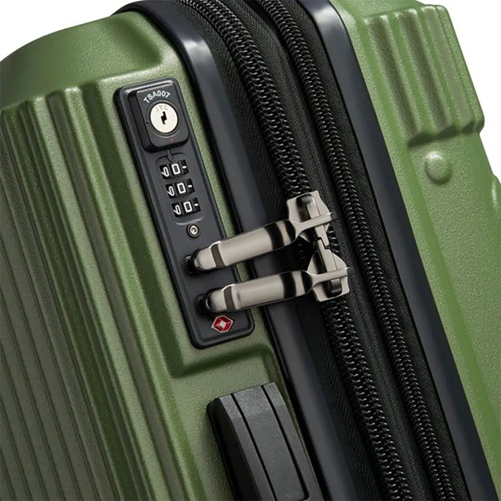 Valise cabine Delsey Slim JH001A 55 cm - 37 L - Verte