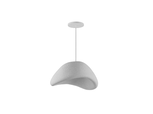 Plafonnier Wabi Sabi Nomu - Design minimaliste - Blanc - 439WBL1131