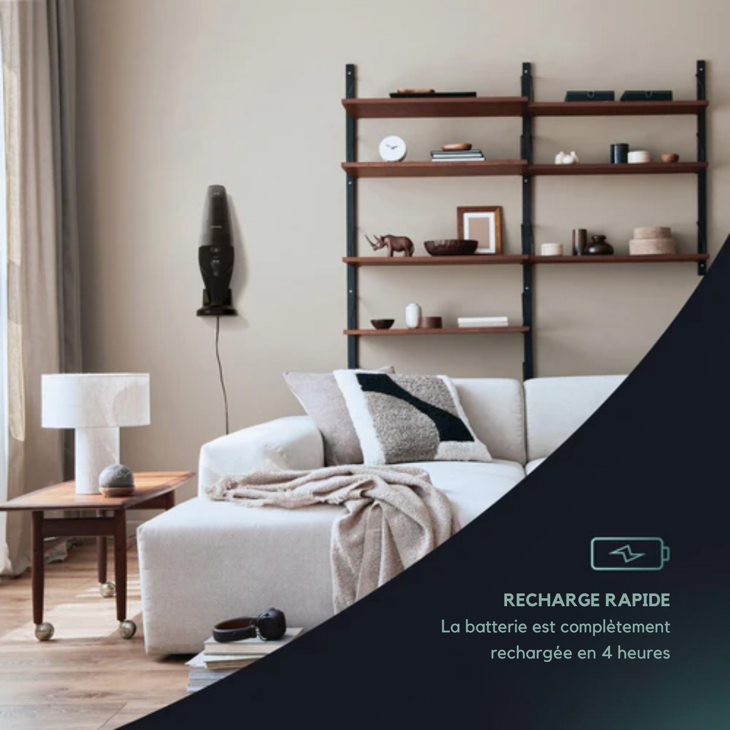 Aspirateur à main - JAP Appliances - aspirateur sans fil - Avec accessoires - 22,2V