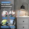 Urinoir Safe Life pour hommes - avec bouchon à vis fluorescent, poignée ergonomique et large ouverture - pour la maison et les déplacements - plastique transparent et blanc - un litre