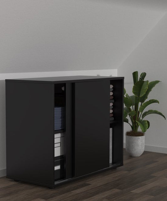 Placard sous rampant chambre mansardée - placard buffet 65 cm de haut