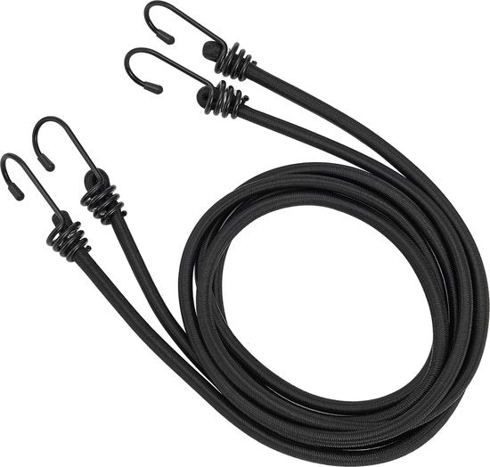 Chariot d'escalier pliant Juskys - de marche - Max. 80 kg - Gants et corde extensible inclus - noir/métal