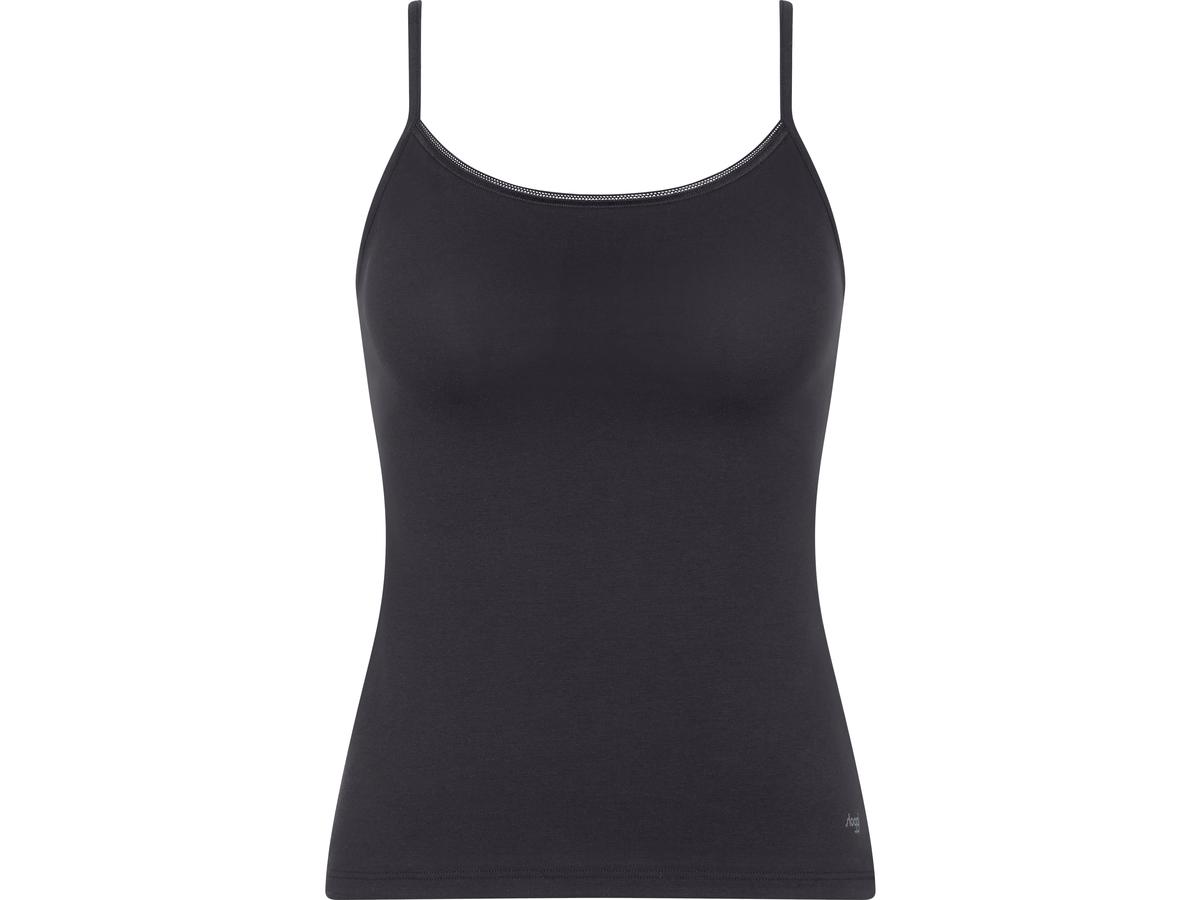 Sloggi Pure Comfort H, haut à bretelles fines - Noir - taille XS