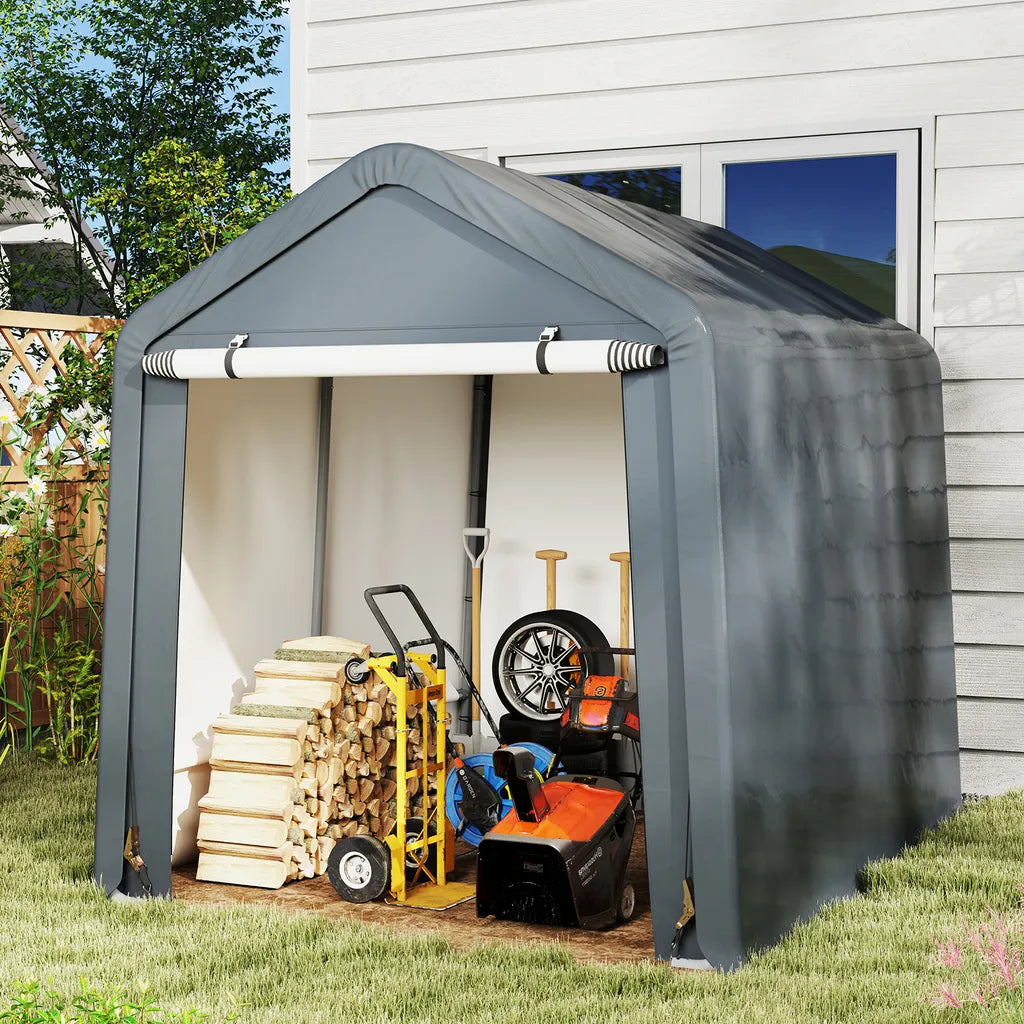 Cost Tente de garage extérieure - 195 x 240 x 214 cm - Imperméable