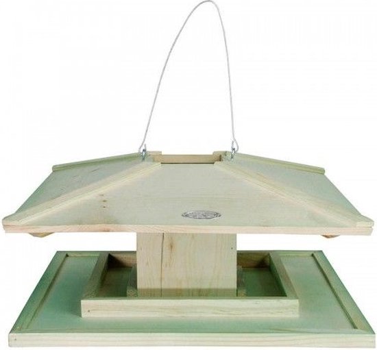 Mangeoire à oiseaux Esschert Design - Vert - 21 cm x 38,5 cm x 21 cm