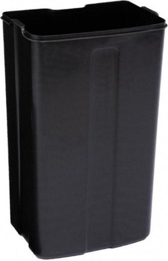 Poubelle 5Five en métal - Noire - 35 x 32 x 62 cm - 30 l