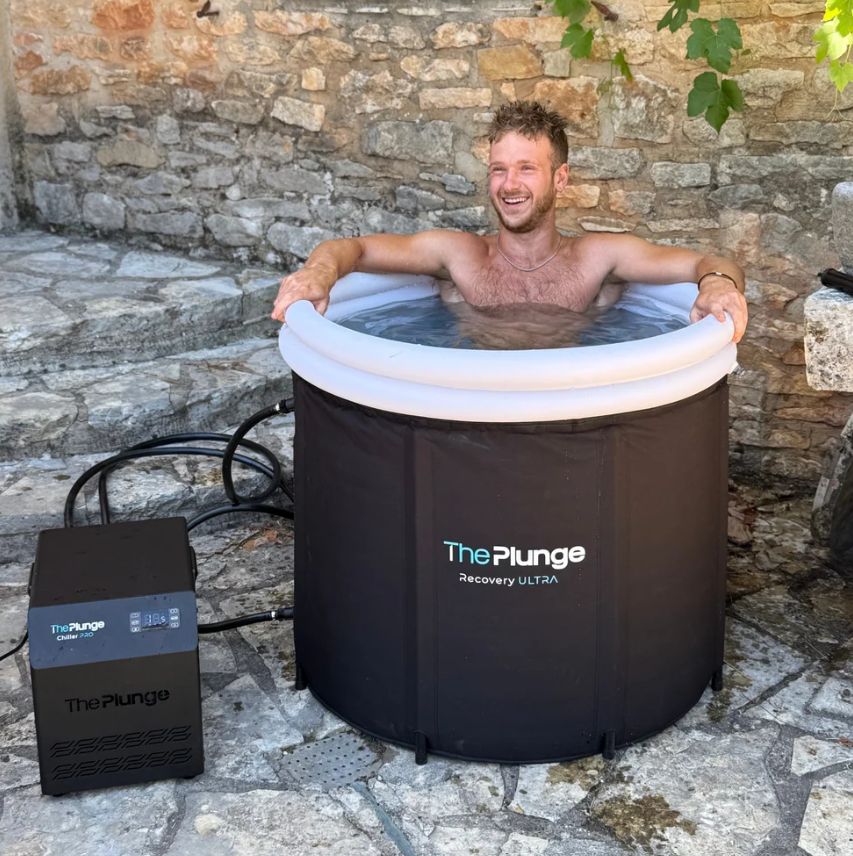 The Plunge Recovery Ultra - Bain de glace - Ø 90 x 85 cm - 400 litres, jusqu'à 170 kg