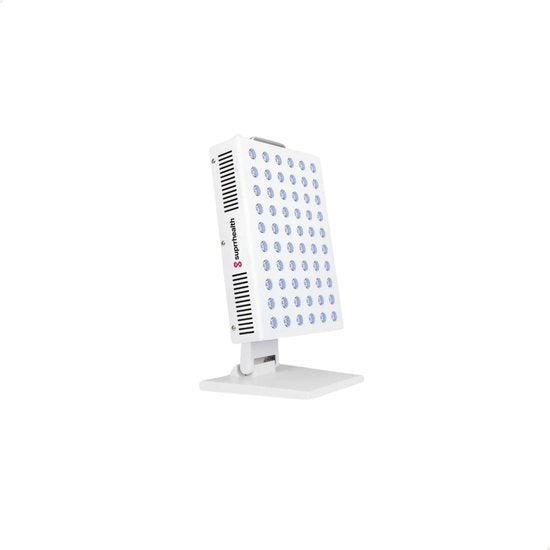 Lampe à lumière rouge Suprrhealth Mini - Thérapie par la lumière rouge - Minuterie - Lampe LED infrarouge - Soins de la peau par thérapie infrarouge - Lampe au collagène - Fibromyalgie - Luminothérapie