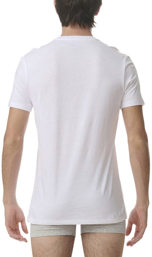 T-shirt à col rond adidas Sportswear, lot de 3 - Active Core Cotton - Sous-vêtements pour hommes - 3 x blanc
