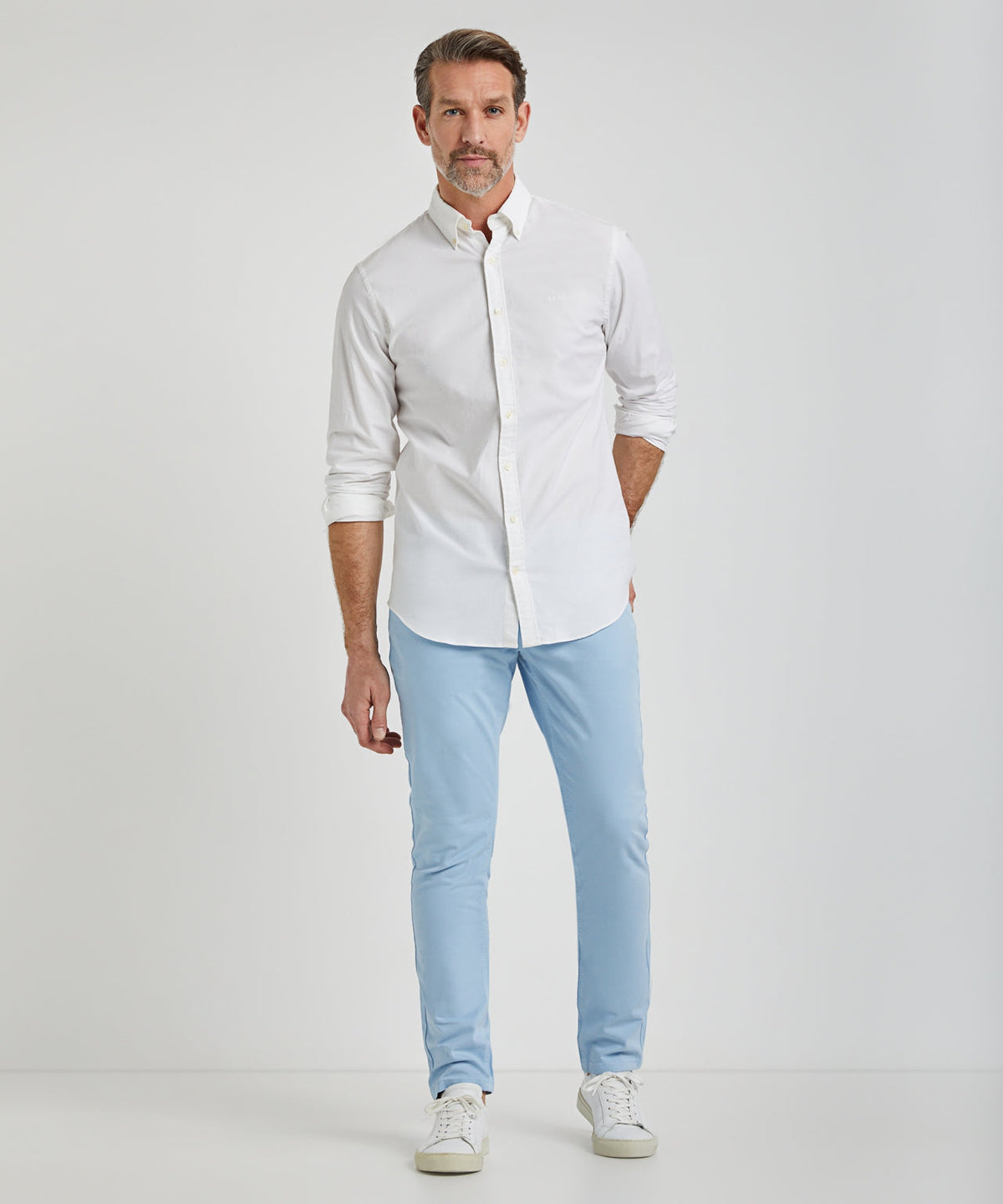 McGregor 5 Pocket GMD Jeans - Hommes - 36 - Coton - bleu clair