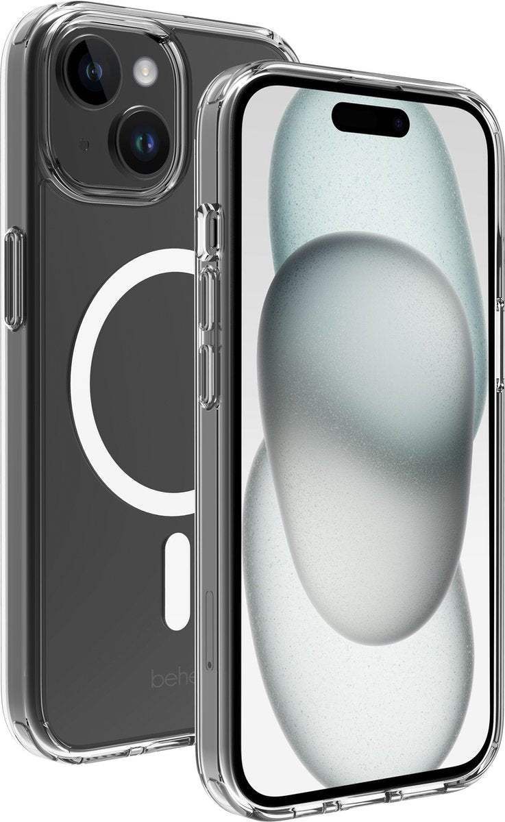 BeHello Case iPhone 15 - MagSafe - Transparent