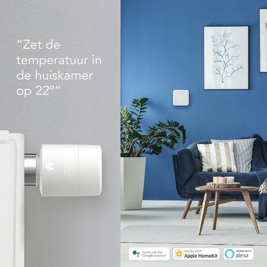 Kit de démarrage du thermostat intelligent tado° V3+ avec 2 vannes de radiateur intelligentes