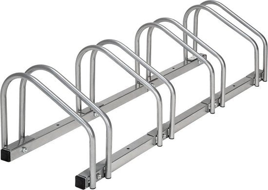 tectake - support de vélo 4 vélos - Support de vélo - acier - stable - 402378