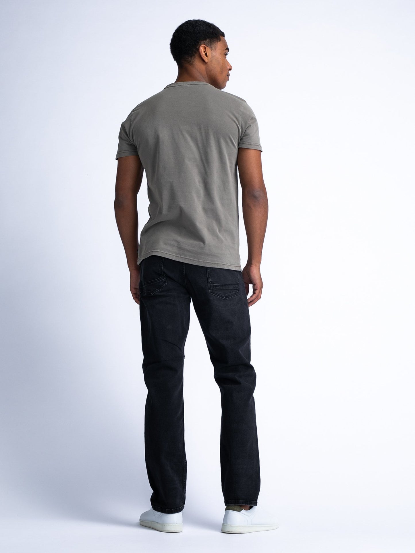 Starling Straight Denim W31-L32 Black Stone - Jean confortable à coupe régulière