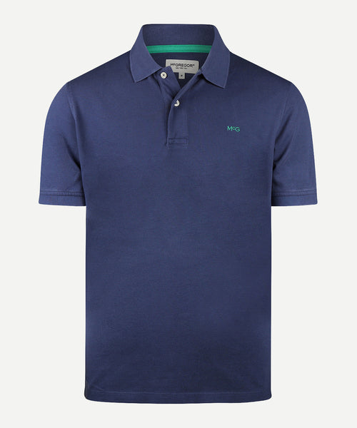 Polo McGregor Classic Hommes - Bleu Vintage - XL
