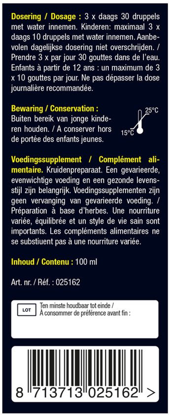 Lucovitaal - Gouttes Echinacea Cat's Claw pour renforcer les défenses immunitaires - 100 ml - Complément alimentaire