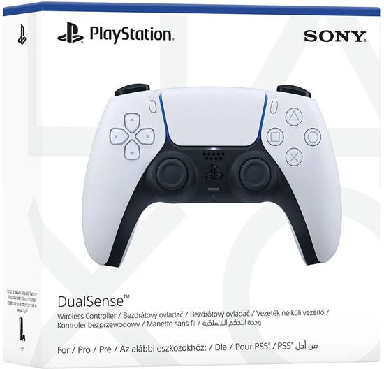 Manette sans fil Sony PS5 DualSense - Blanche