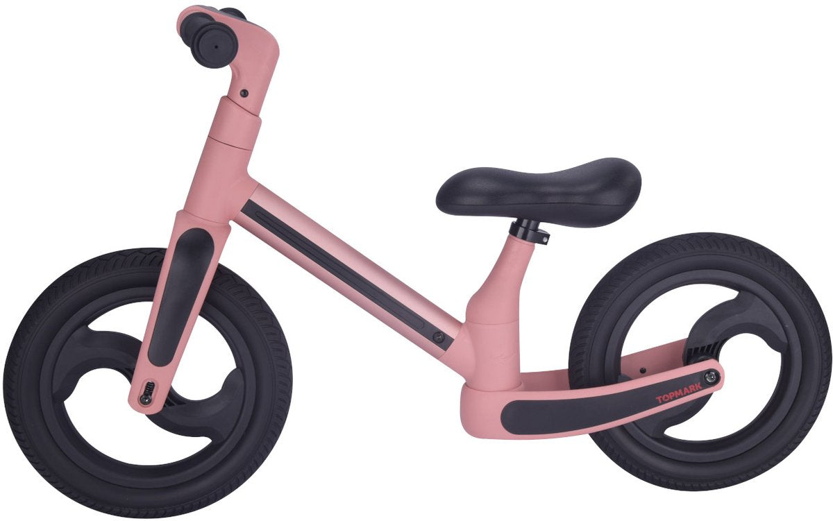 Vélo d'équilibre Topmark Manu - Pliable - Selle et guidon réglables - Rose