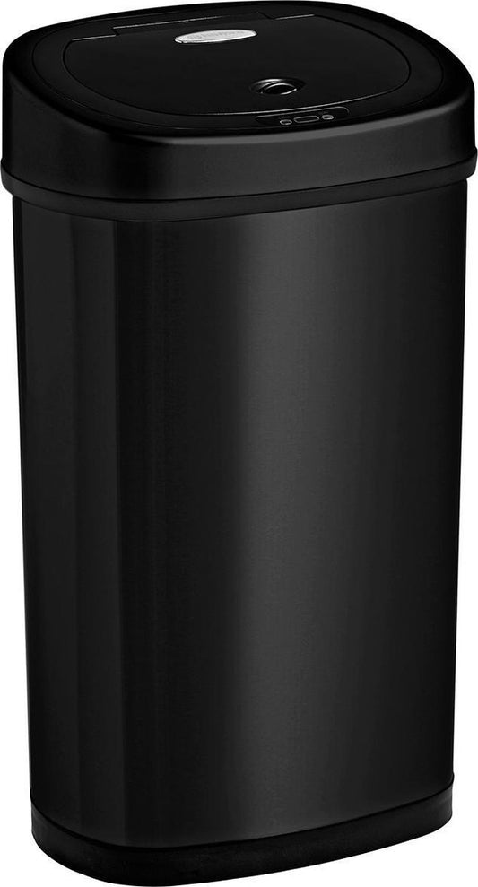 Poubelle avec capteur infrarouge - Homra FONIX - 50 litres - Noir