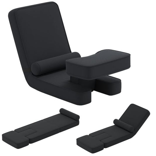 Chaise pliante Coast – 5 positions de réglage – 84 x 50 x 67 cm – Noir