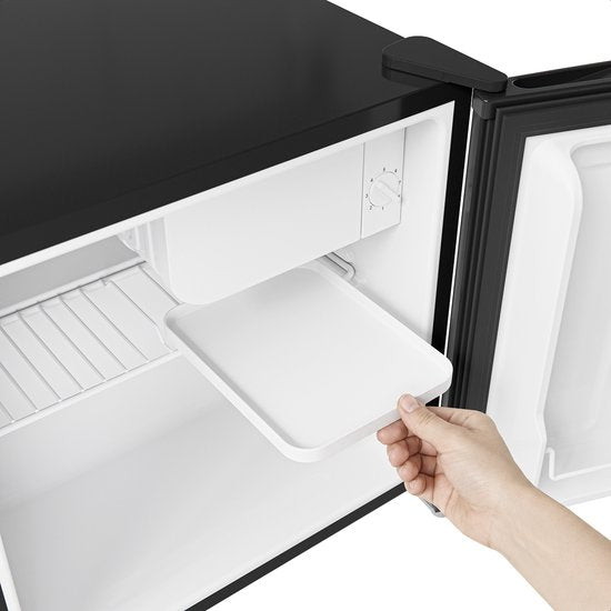 Mini-réfrigérateur KitchenBrothers - 43 L - Petit réfrigérateur - Minibar - Autonome - Frigo - Compact - Noir